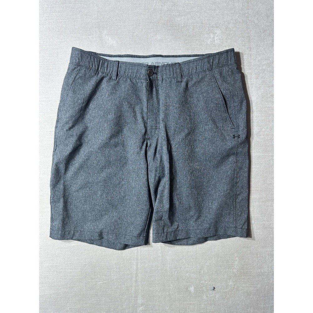 NWOT Under Armour UA Drive Golf Shorts Mens Size 38 Grey Court Performance Heat